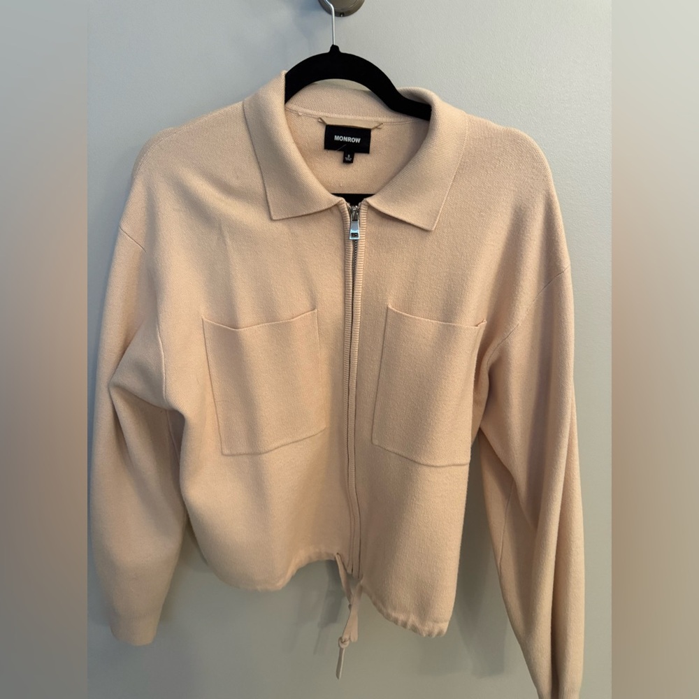Monrow Zip Cardigan
